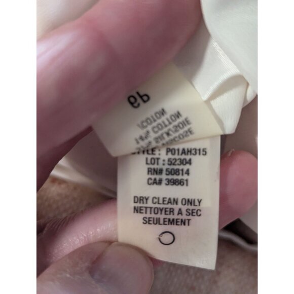 Elie Tahari Midi Skirt Womens Sz 6P Pigalle Tweed Lacey Pleats Retro Academia - Picture 9 of 10